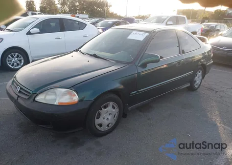 1999 Honda Civic Ex from USA, damaged, VIN 1HGEJ8247XL093899